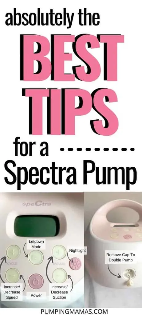 How To Use A Spectra S2 and S1. Settings, tips, and hacks for a Spectra pump